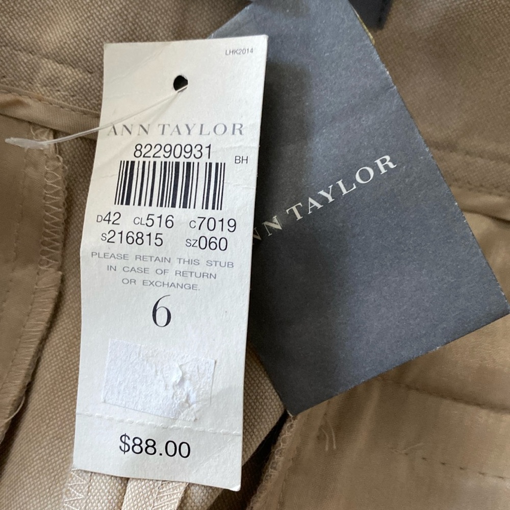 Ann Taylor Margo Wide Leg Dress Pants - Size 6 - NWT - Picture 4 of 10